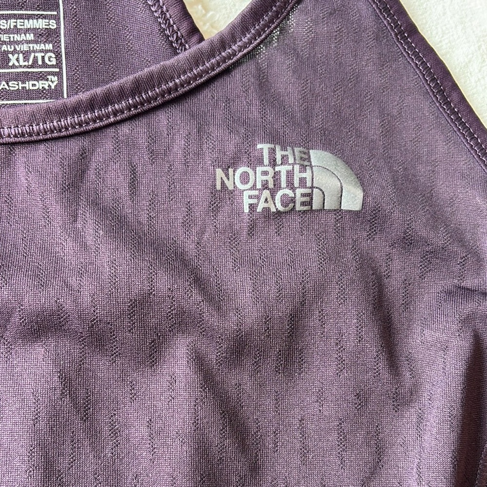 The North Face Purple Racerback Tank Top - Picture 2 of 5